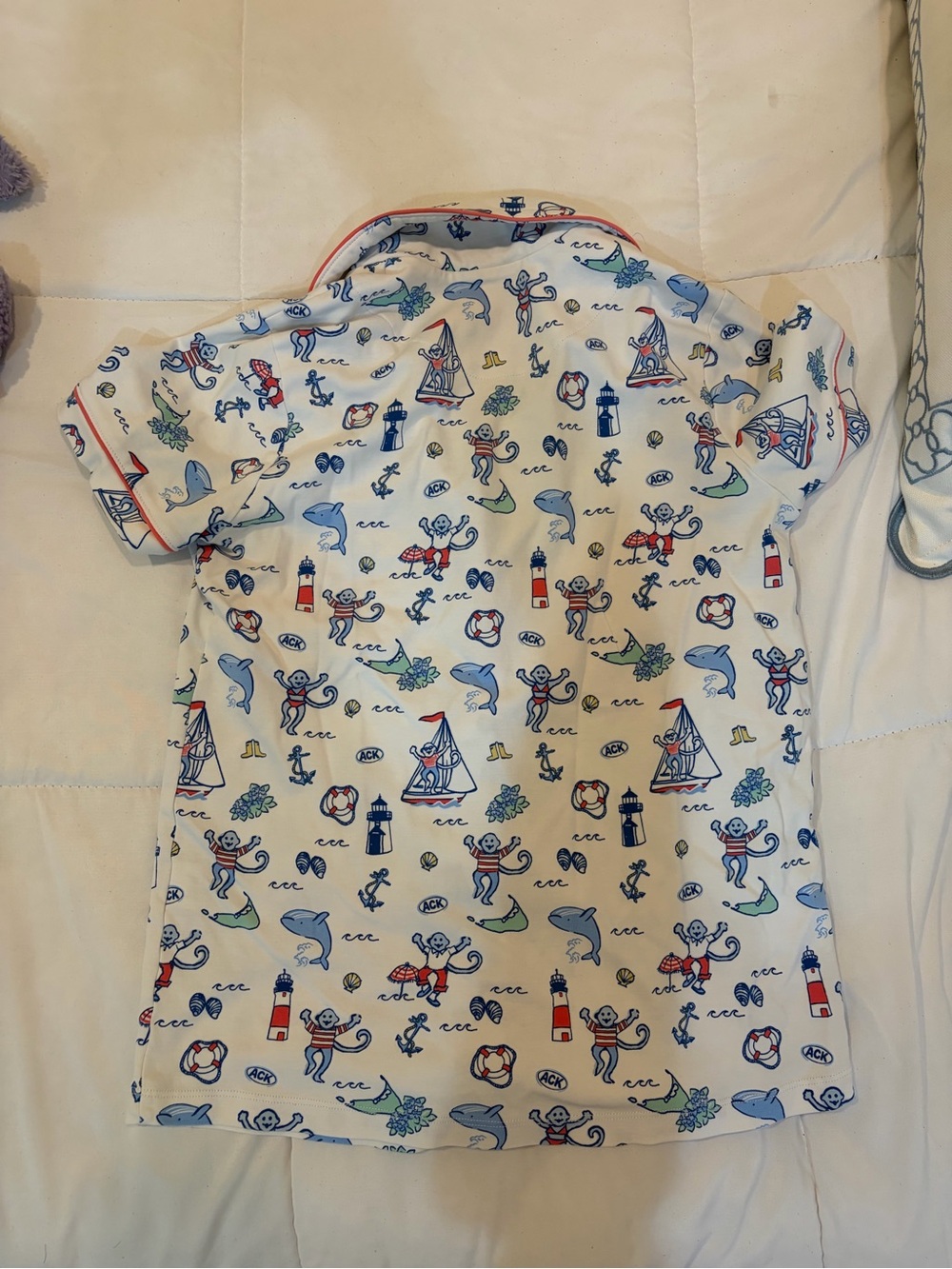 Roller Rabbit Sailboat Pj Set - Picture 7 of 7